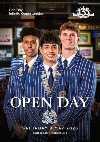 Nudgee College Open Day Program 2026