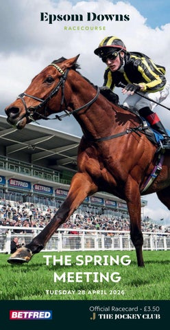 Epsom Downs Racecard - Tuesday 28th April