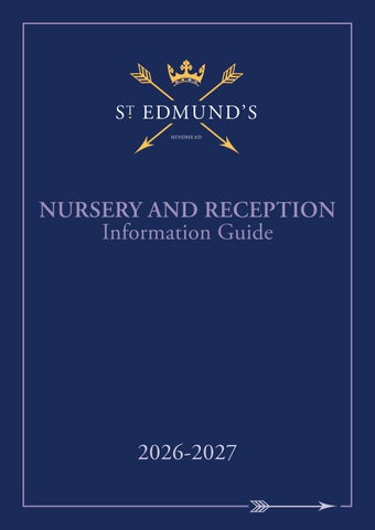 EYFS Information Guide 2026-2027