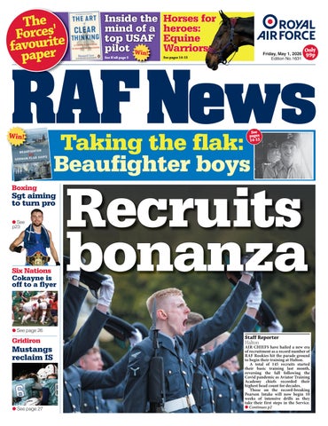 RAF News Edition 1631, May 01, 2026