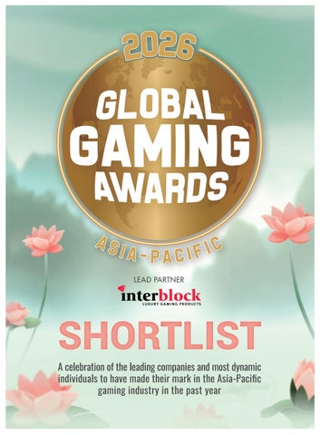 Global Gaming Awards Asia-Pacific Shortlist 2026