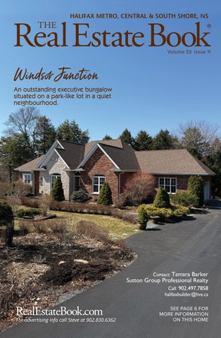 The Real Estate Book of Halifax Metro, Central and South Shore, Nova Scotia.