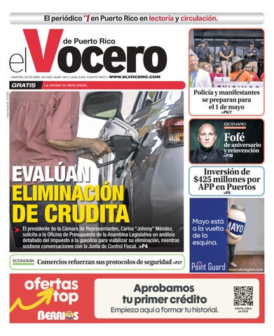 EL VOCERO | Edición martes, 28 de abril de 2026 