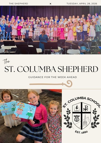 The St. Columba Shepherd - 4/28/26
