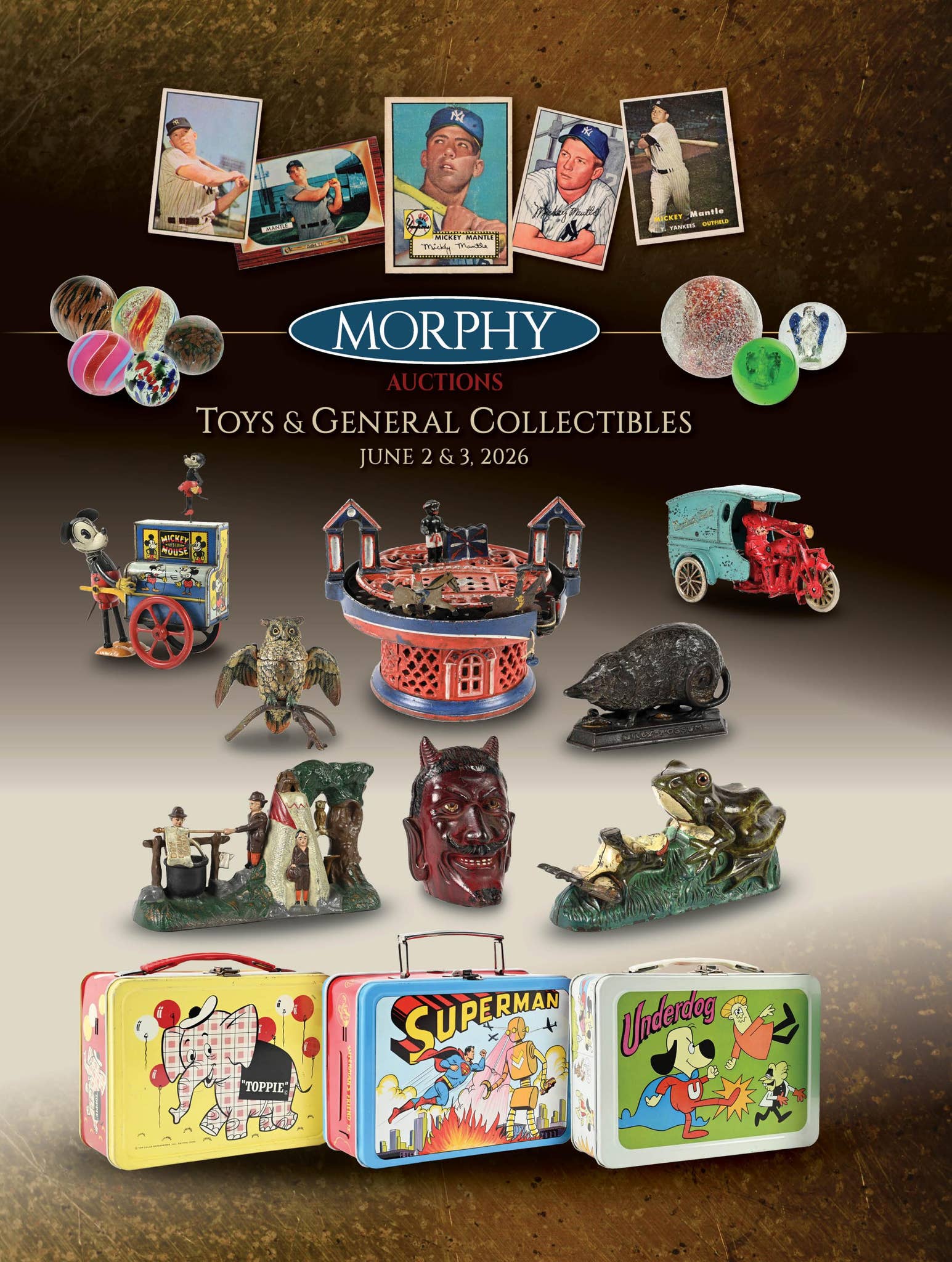 2026 June 2-3 Toys, Sports, & General Collectibles by Morphy