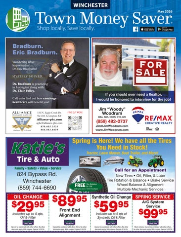 Winchester Town Money Saver | May 2026