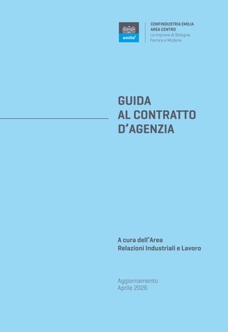 Guida al contratto d'agenzia 2026