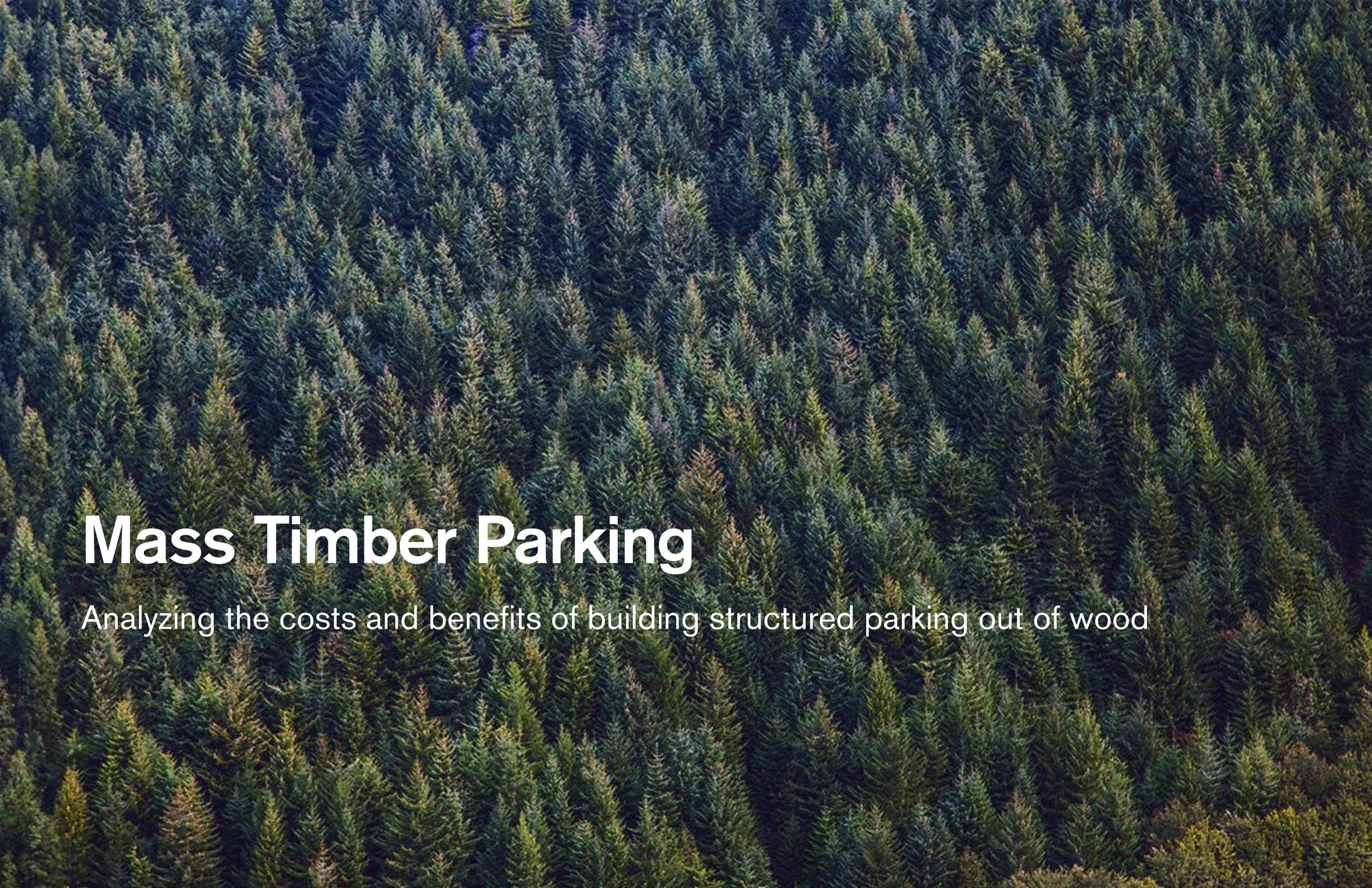 Mass Timber Parking Case Study by Truebeck Construction - Issuu