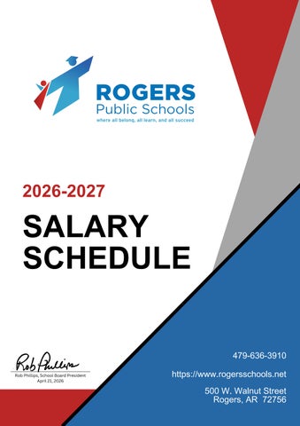 26-27 Salary Schedule