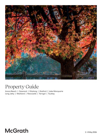 McGrath Open Home Guide: Central Coast **