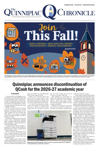 The Quinnipiac Chronicle, Volume 96, Orientation Issue
