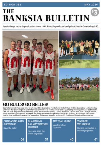 Banksia Bulletin May 2026
