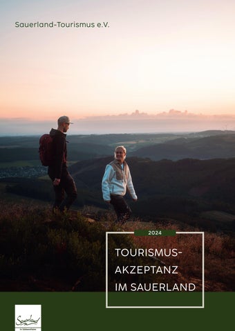 Tourismusakzeptanz im Sauerland 2024