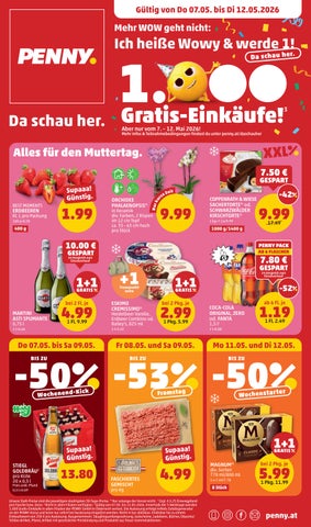 PENNY Flugblatt: Do 07.05. bis Di 12.05.2026