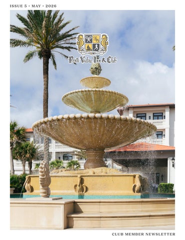 Ponte Vedra Inn & Club Newsletter | May of 2026