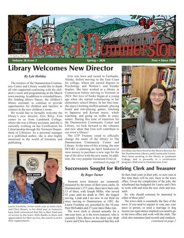 Views of Dummerston - 2026 #2 - Spring