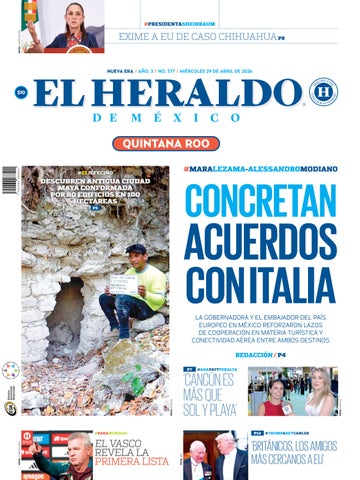 El Heraldo Quintana Roo del 29 de abril del 2026