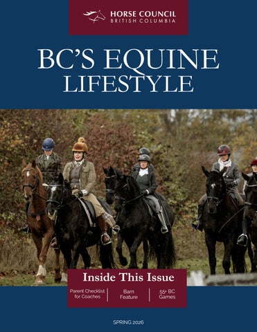 BC's Equine Lifestyle - Spring 2026