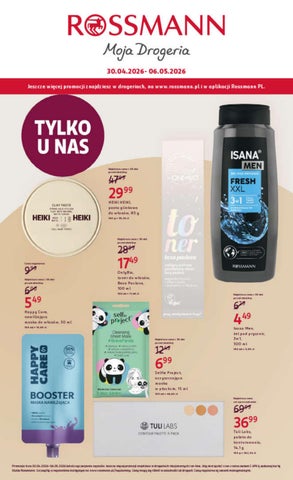 Rossmann gazetka od 30.04 do 6.05.2026
