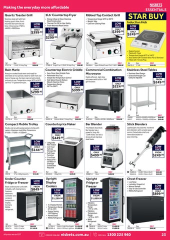 Nisbets Australia 秋季 Sale May 2026 第 23 页