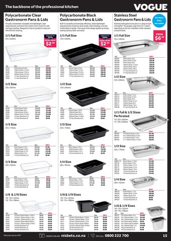 Nisbets New Zealand 秋季 Sale May 2026 第 15 页