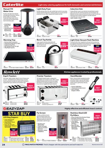 Nisbets New Zealand 秋季 Sale May 2026 第 24 页