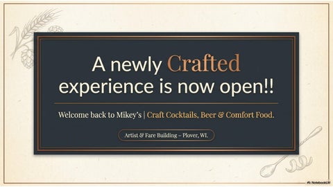 A Newly Crafted Mikey's