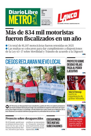 Jueves, 30 de abril de 2026