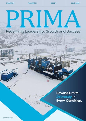 Sprint PRIMA Magazine - Vol. 3 Issue 7 - Q1 2026