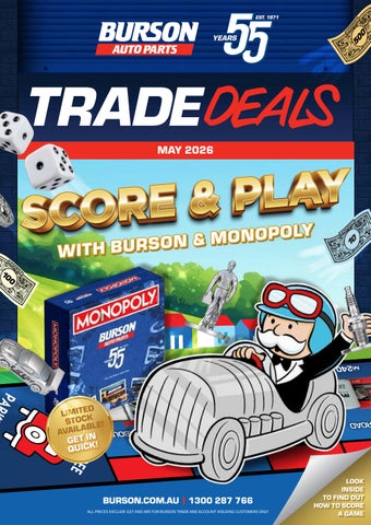 Burson Trade Deals - May 2026 Catalogue