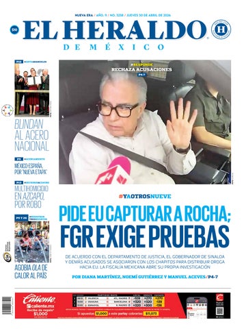 Edición impresa. Jueves 30 de abril de 2026