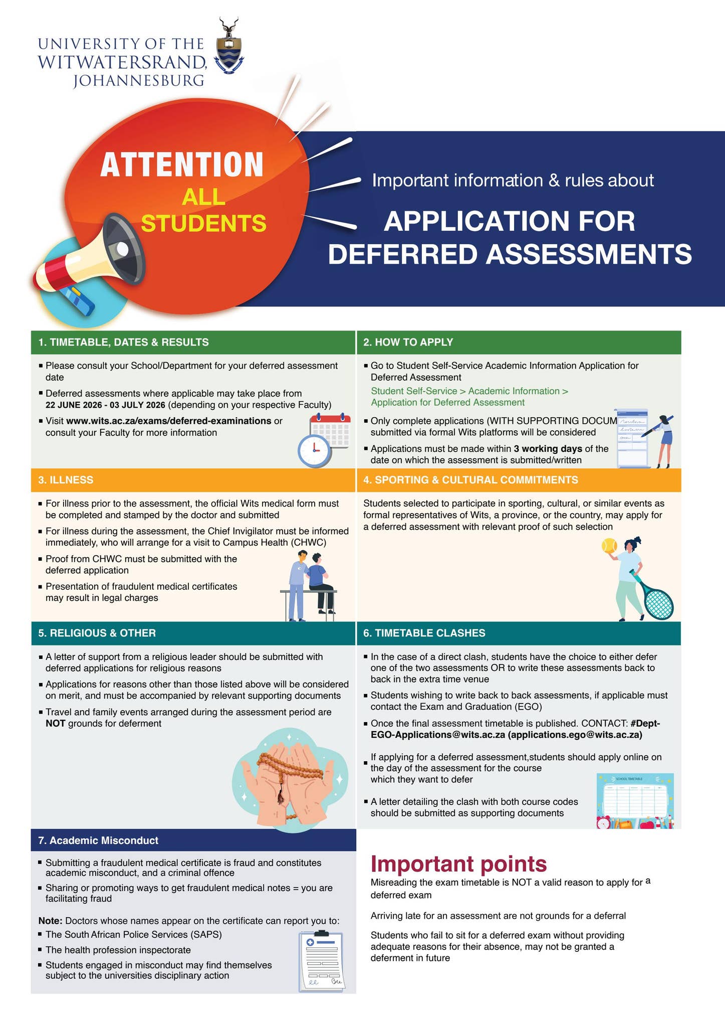 Applications for deferred assessments by witsmarketing - Issuu
