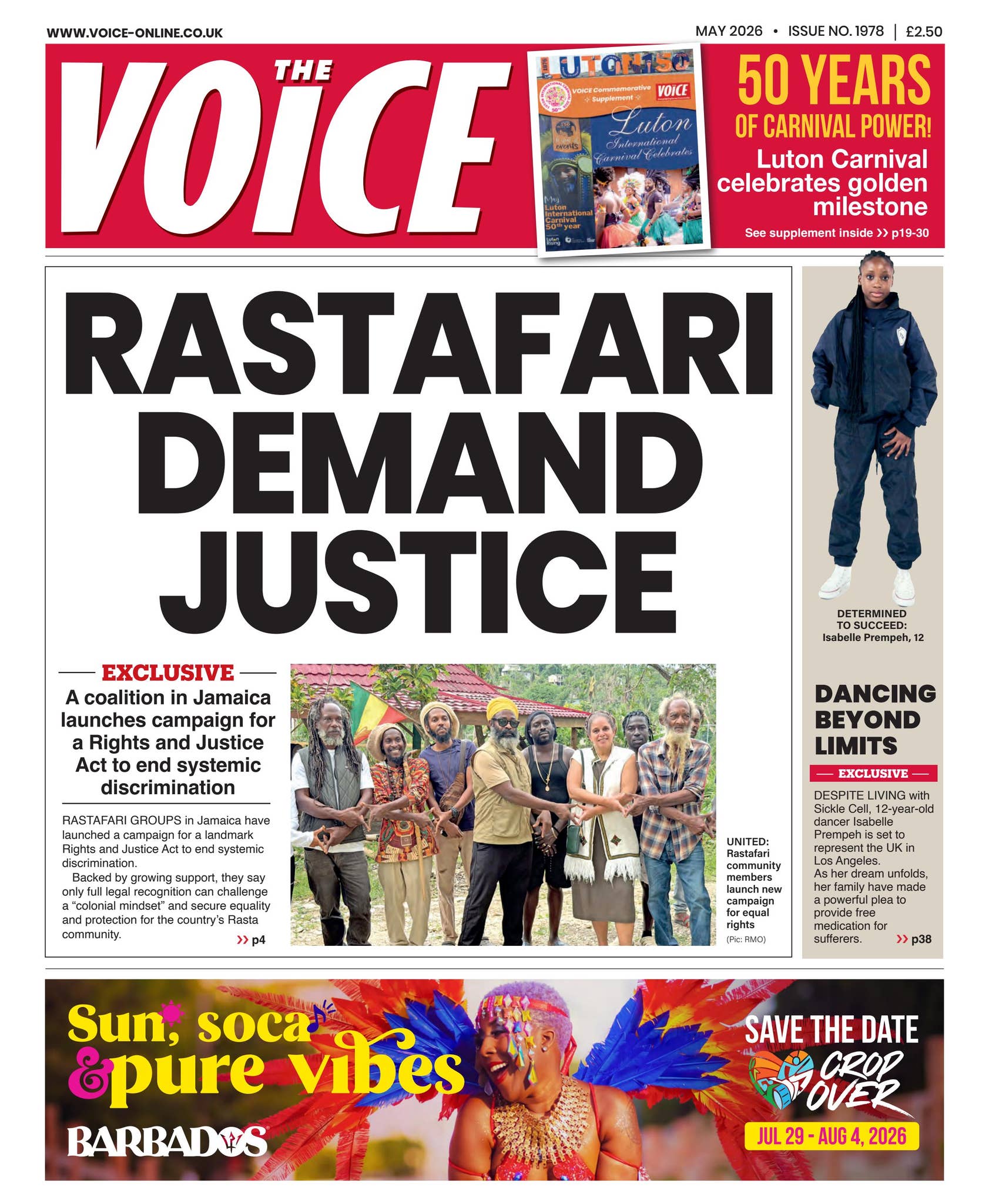 The Voice Newspaper May 2026 by THE VOICE NEWSPAPER (UK) - Issuu