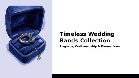 Timeless Wedding Bands Collection | Elegant Bands for Every Love Story