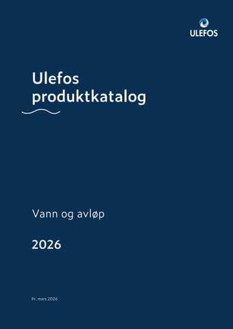 Ulefos VA produktkatalog