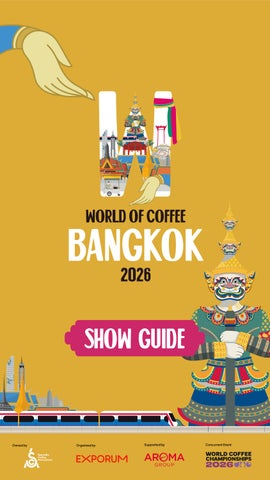 World of Coffee Bangkok Show Guide
