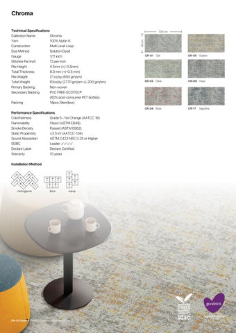 PREMIERFLOOR CHROMA CARPET 第 3 页