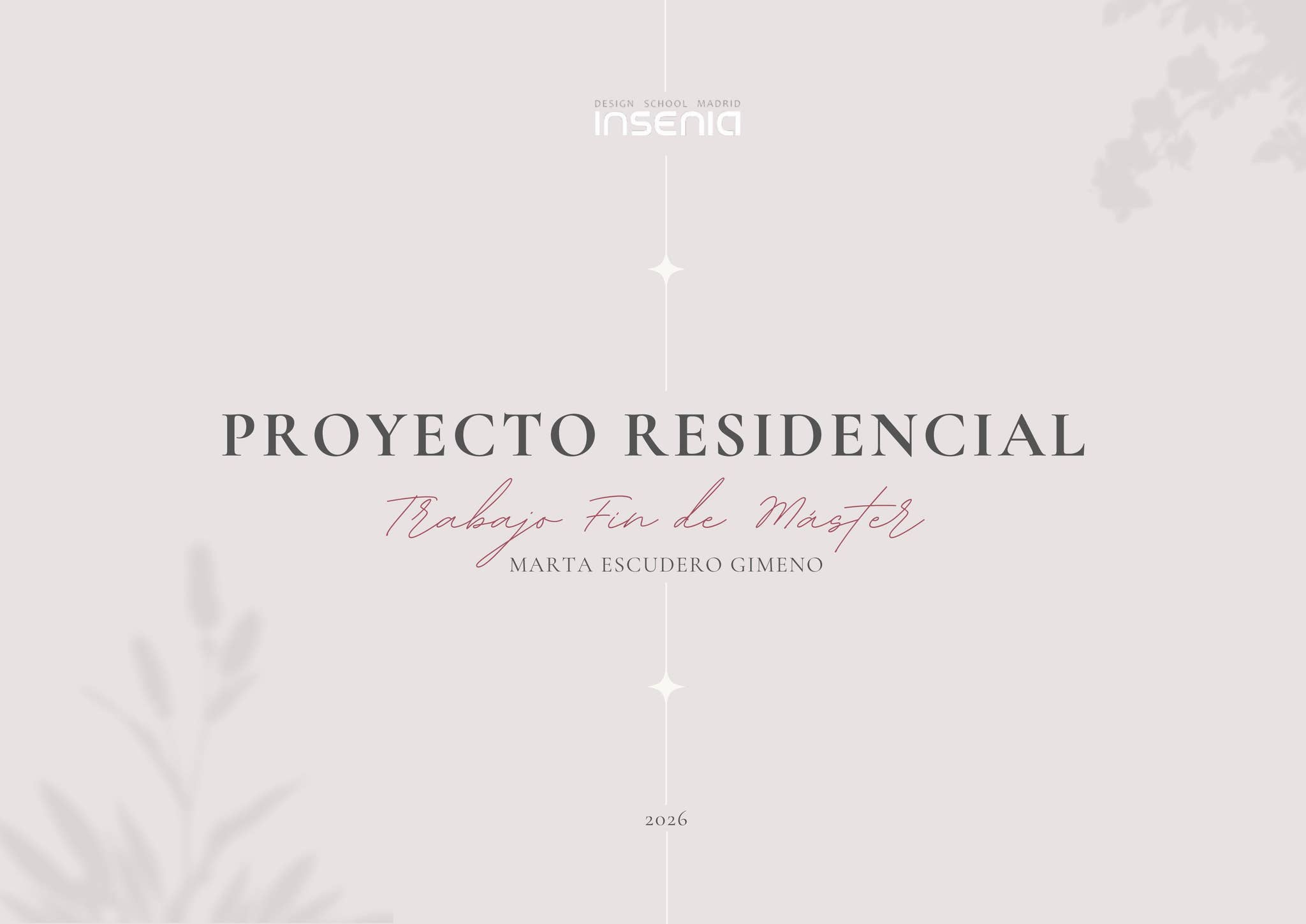 Proyecto Final del Máster de Arquitectura de Interiores, Interiorismo y ...
