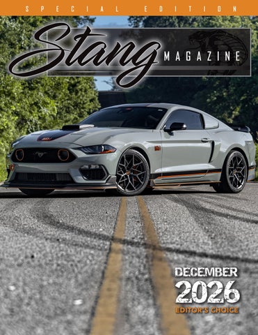 STANG Magazine December 2026: Editor's Choice Issue