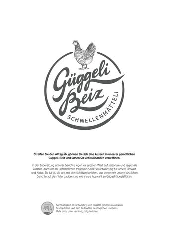 Standardkarte Güggeli-Beiz Schwellenmätteli