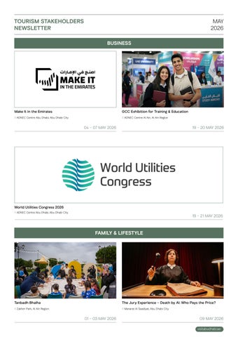 Tourism Stakeholders Newsletter - May 2026