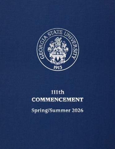 111th Commencement Spring/Summer 2026
