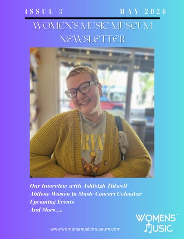 May 2026 Newsletter