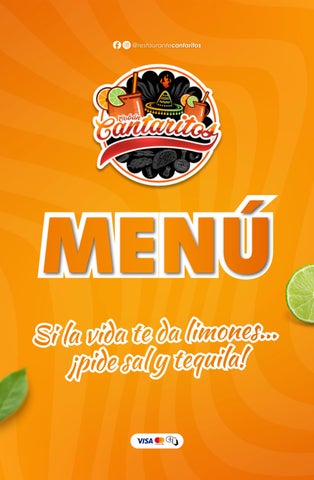 Menú Restaurante Cantaritos
