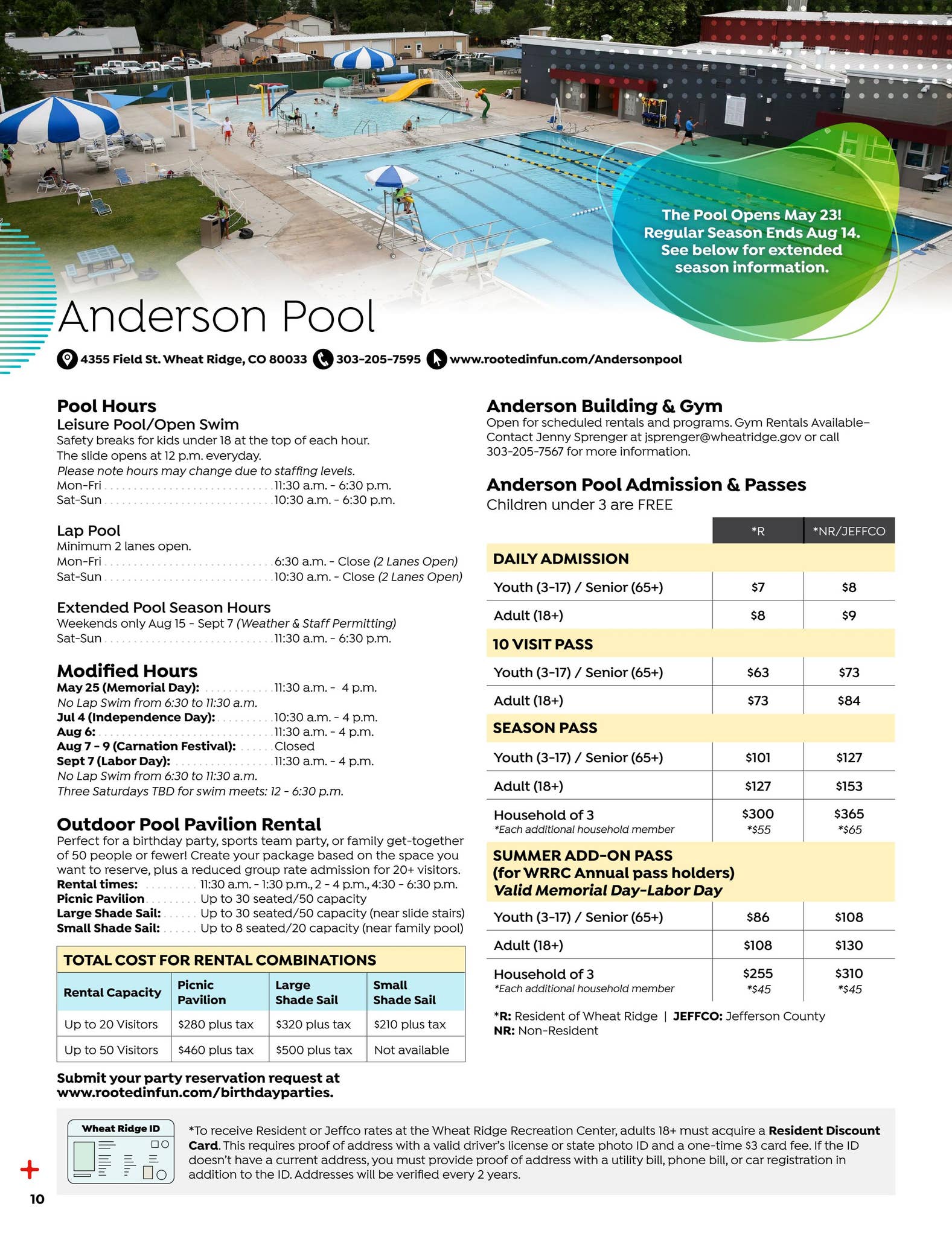 Wheat Ridge Parks and Recreation Summer 2026 Activity Guide by ...