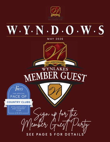 May Wyndows Newsletter