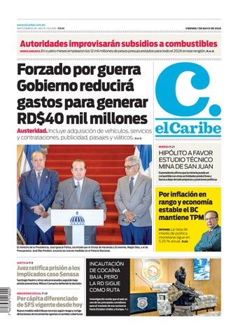 elCaribe 01 mayo 2026