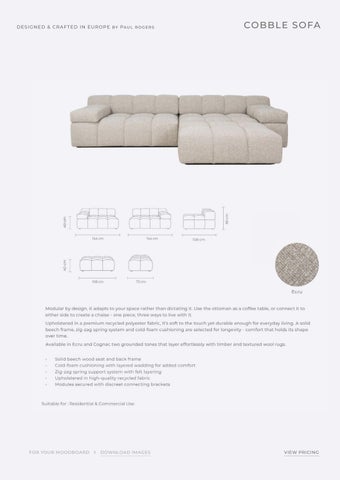 The Rug Collection Furniture Catalogue 家具目录 · Tallira by 第 9 页