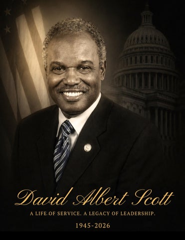 Congressman David Scott Life Celebration Program
