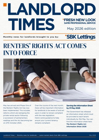 Landlord Times May 2026